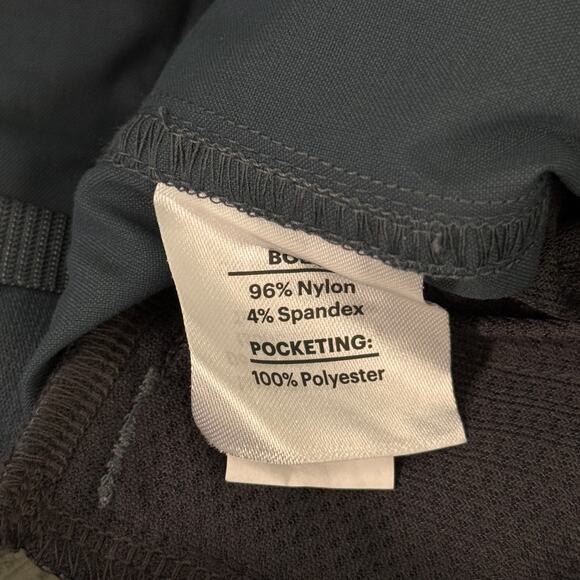 REI Shorts Womens 10 Sahara Bermuda Hiking Hike Camp Outdoors Utility Blue NEW - Picture 6 of 10